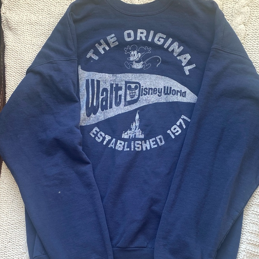 Disney Navy Blue 'Walt Disney World The Original' Sweatshirt